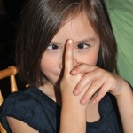 Hope this puts a smile on your face! Cass learns how to cross her eyes. An important life skill when you're six.
