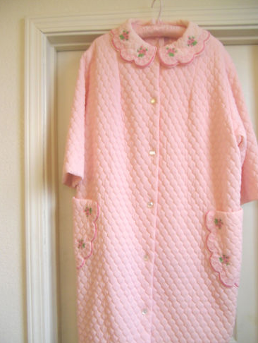 quilted housecoat