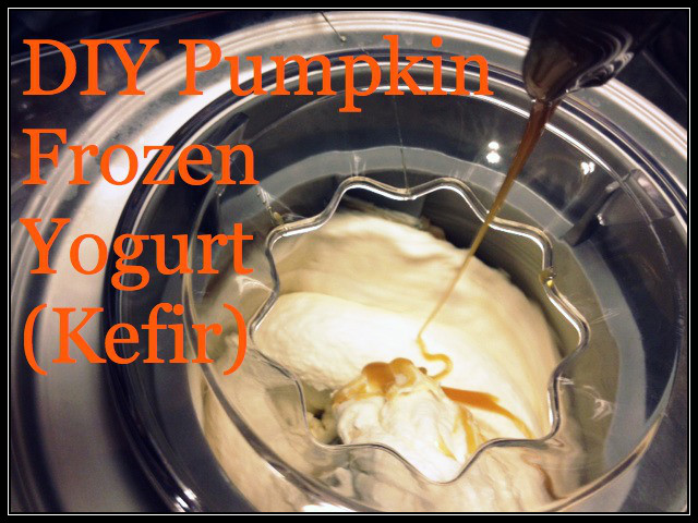 pumpkin frozen yogurt