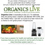 Organics Live: Organic Delivery Service + Franchise Opportunity in PA, DE, NJ
