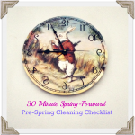 30 Minute Spring-Forward Pre-Spring Cleaning Checklist
